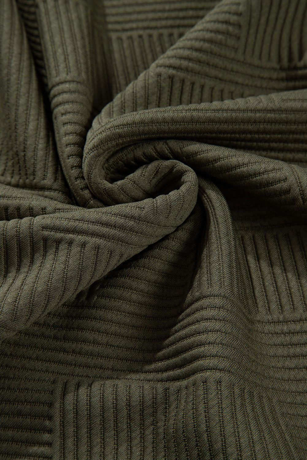Textured Pocket Pullover