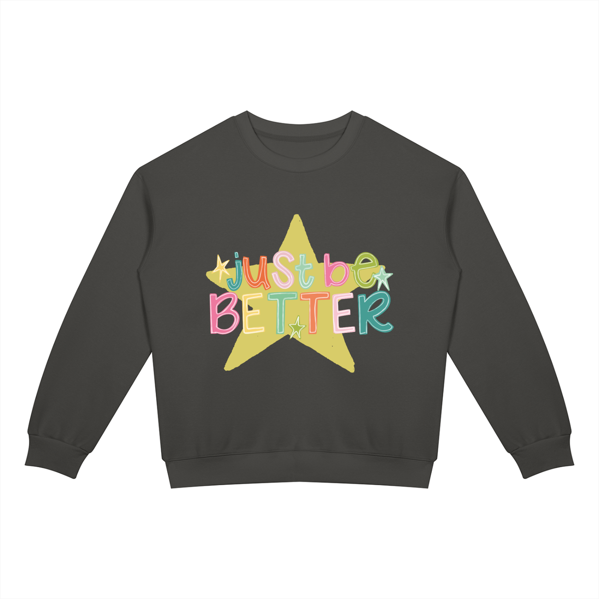crewneck,stardesign,positive,sweetpeaandsage