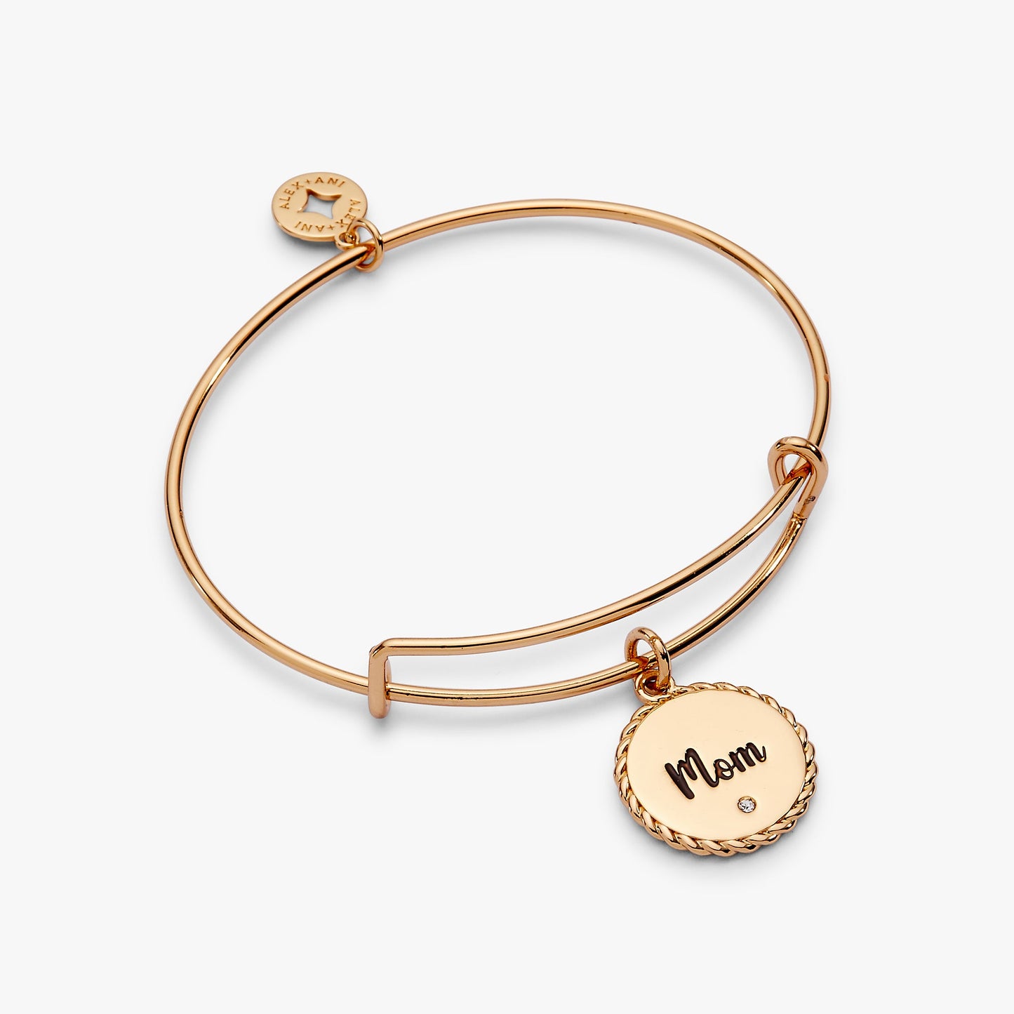 Mom 'Bonded By Love, Connected For Life' Charm Bangle