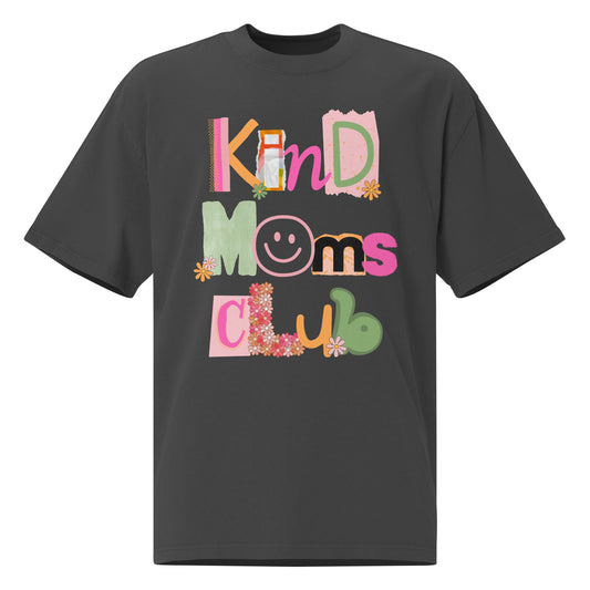 Kind Mom’s Club *SweetPea & Sage Collective Exclusive Design* Oversized faded t-shirt