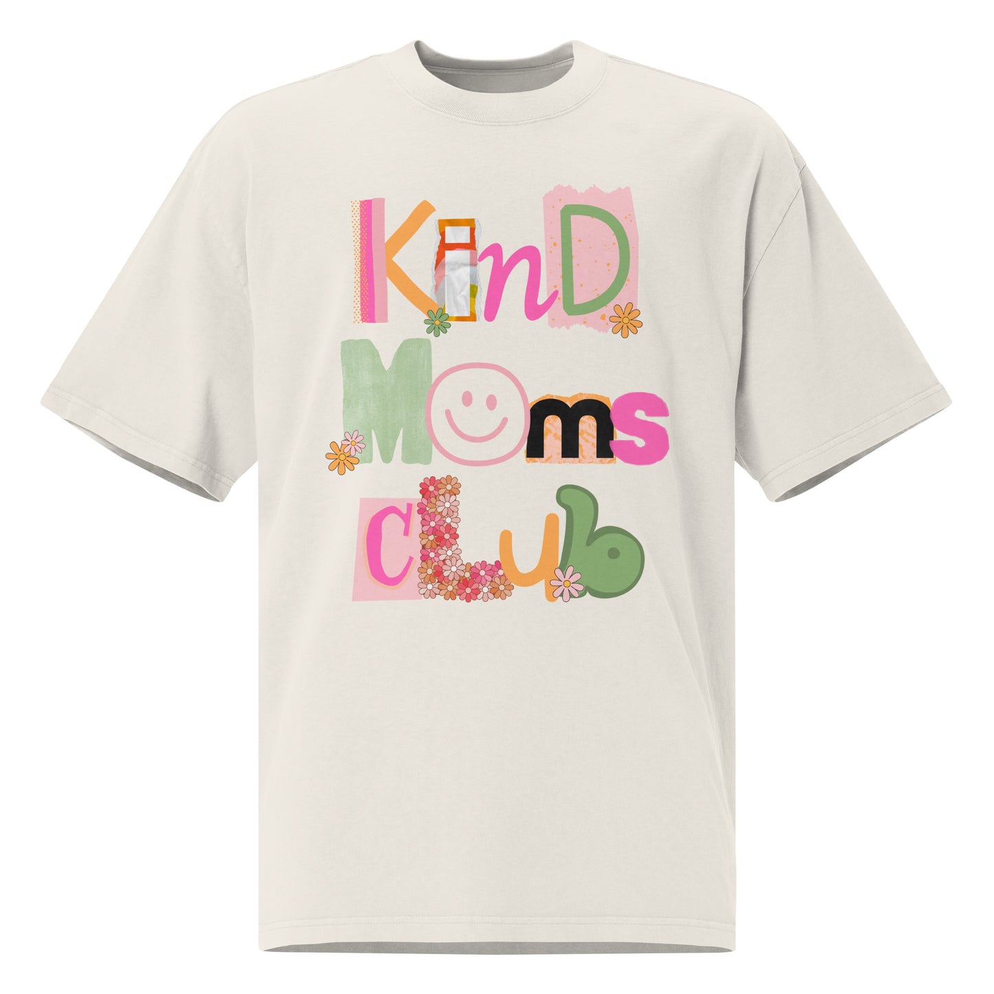 Kind Mom’s Club *SweetPea & Sage Collective Exclusive Design* Oversized faded t-shirt