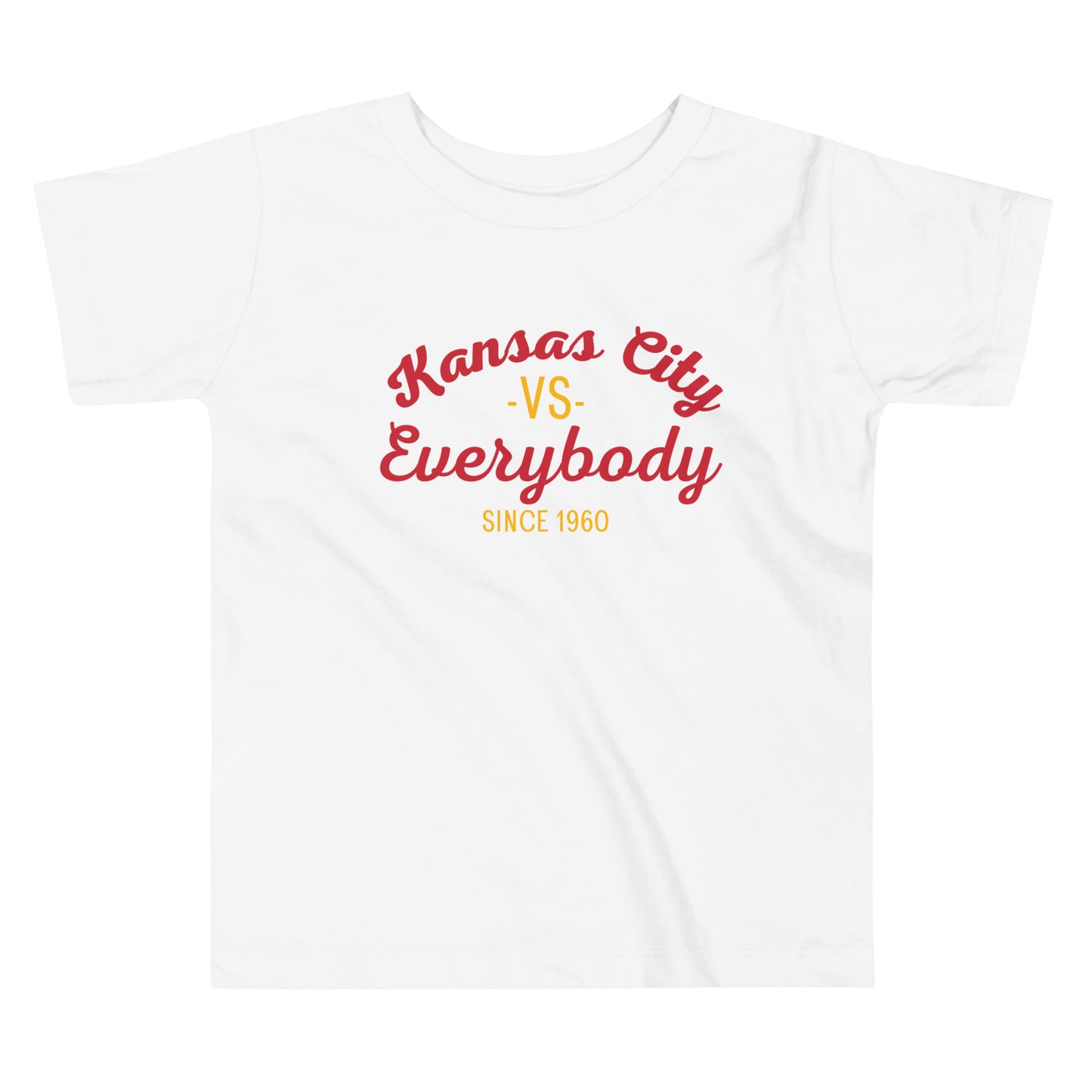 KC vs Everybody *SweetPea & Sage Collective Exclusive Design* Toddler Short Sleeve Tee