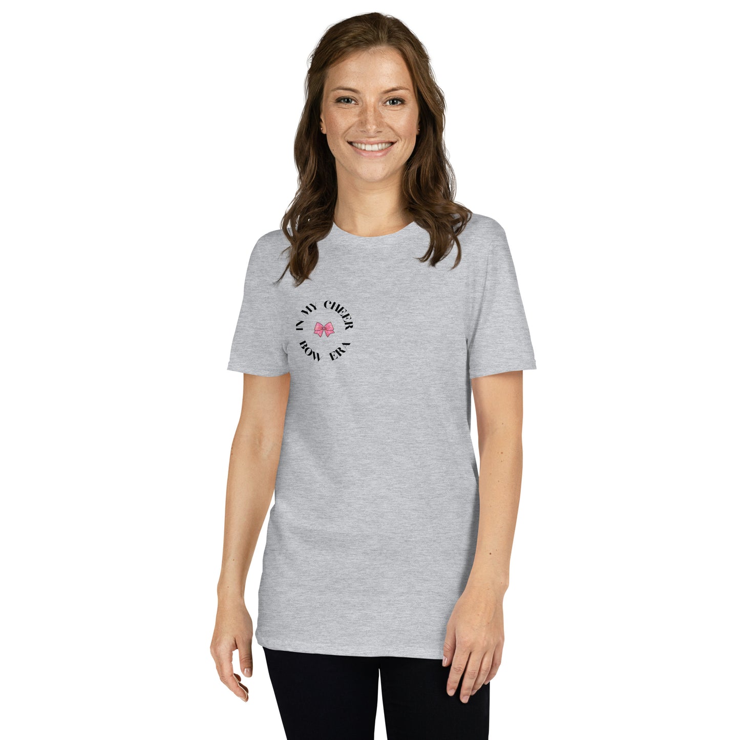 In My Cheer Bow Era *SweetPea & Sage Exclusive Design* Short-Sleeve Unisex T-Shirt