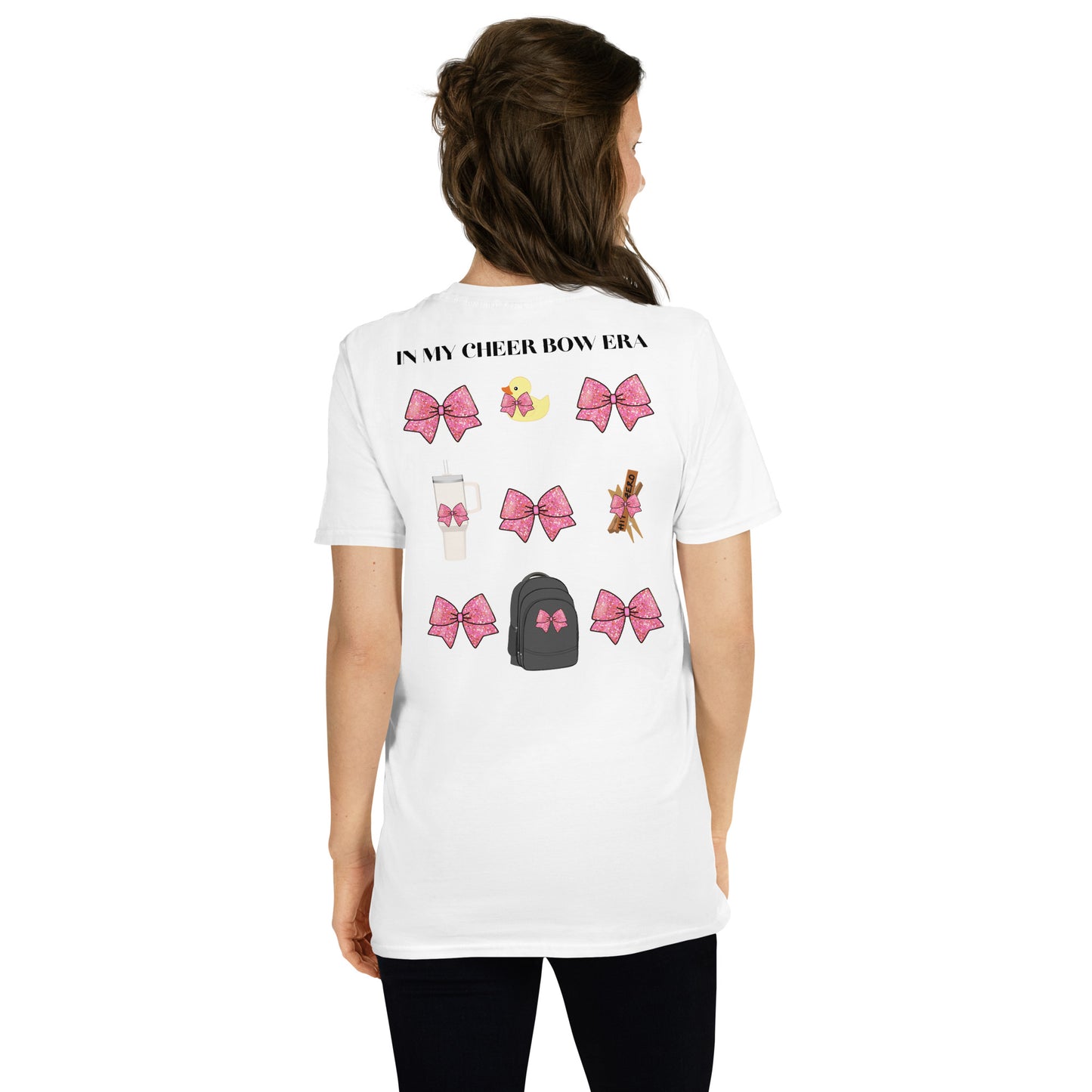 In My Cheer Bow Era *SweetPea & Sage Exclusive Design* Short-Sleeve Unisex T-Shirt