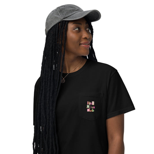 Kind Mom’s Club *SweetPea & Sage Collective Exclusive Design*Unisex garment-dyed pocket t-shirt