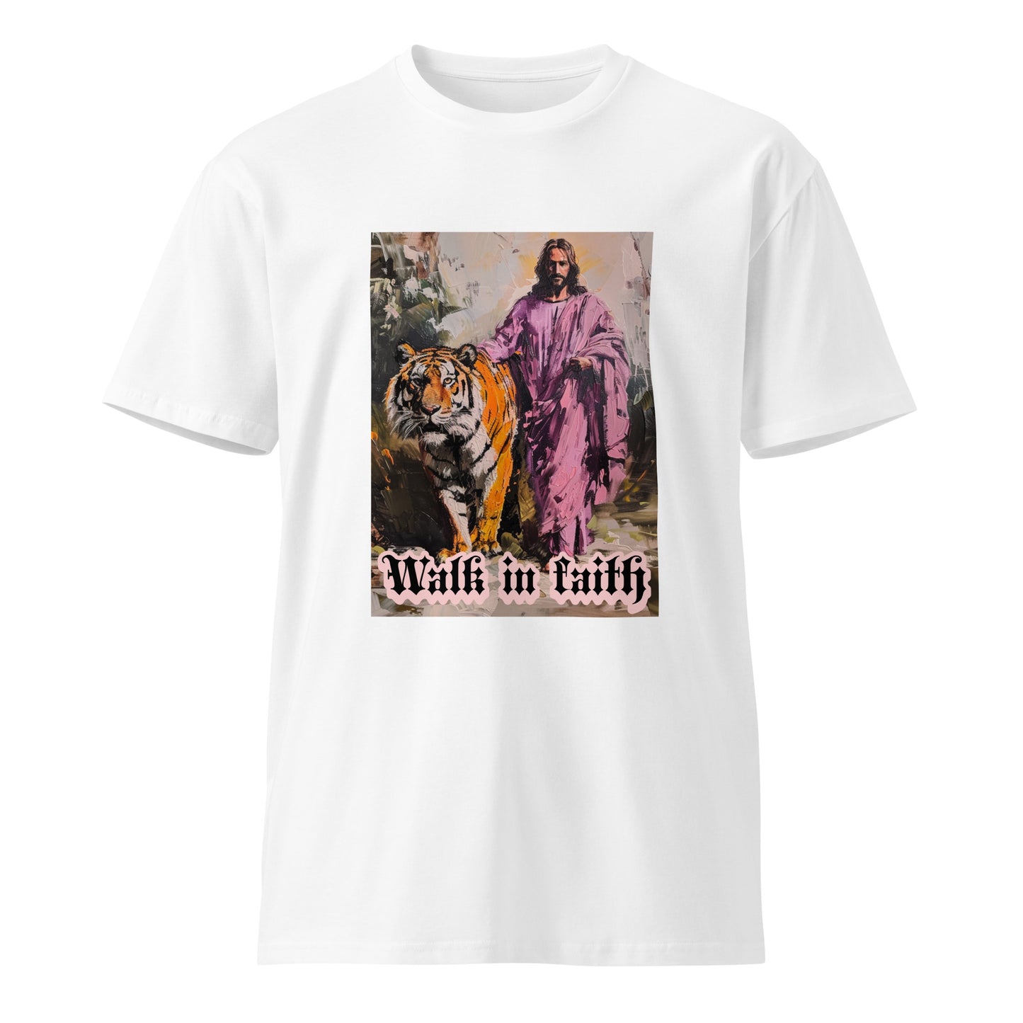 Walk in Faith Unisex premium t-shirt