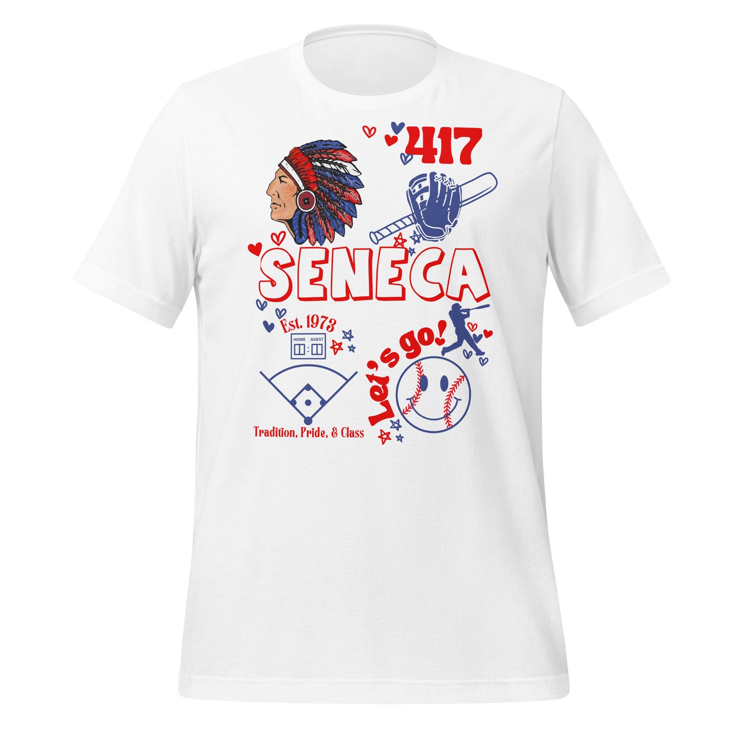 Seneca Baseball *SweetPea & Sage Collective Exclusive Design* Unisex t-shirt