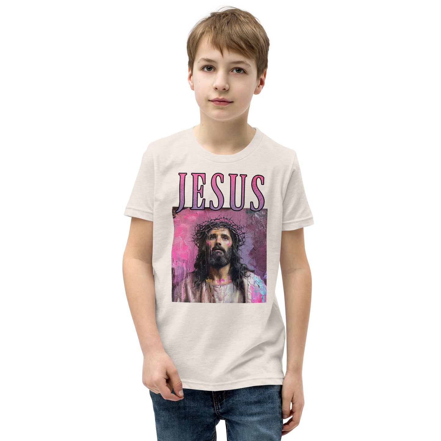 JESUS concert tee Youth Short Sleeve T-Shirt