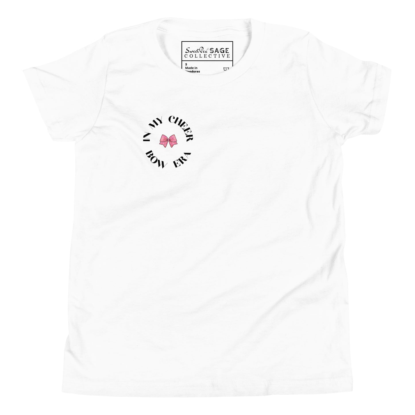 In My Cheer Bow Era *SweetPea & Sage Collective, LLC Exclusive Design* Youth Short Sleeve T-Shirt